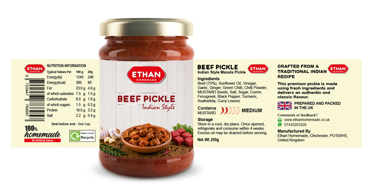 Beef Pickle – Pack of Three