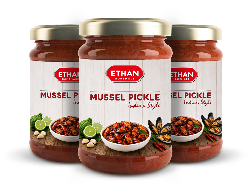 Mussel Pickle – Pack of Three – Ethan Homemade