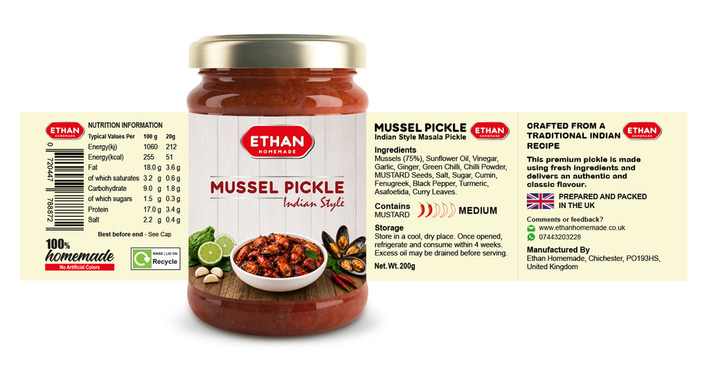 Mussel Pickle – Pack of Three