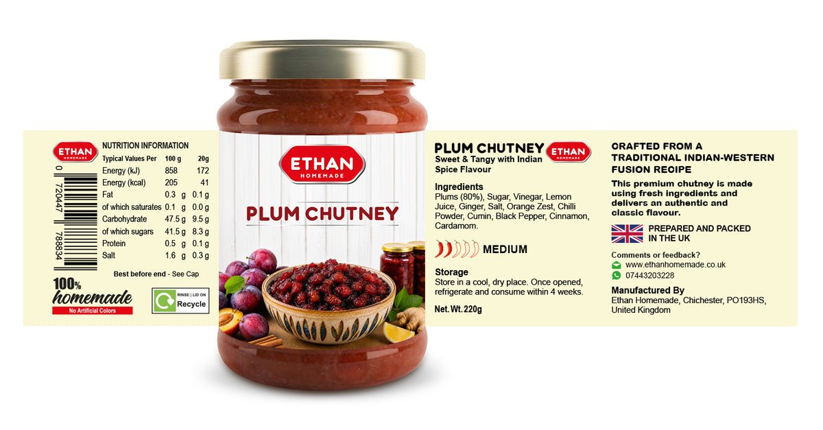 Plum Chutney – Pack of Three