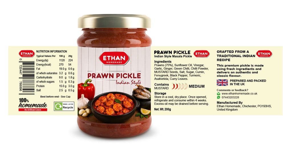 Prawn Pickle – Pack of Three